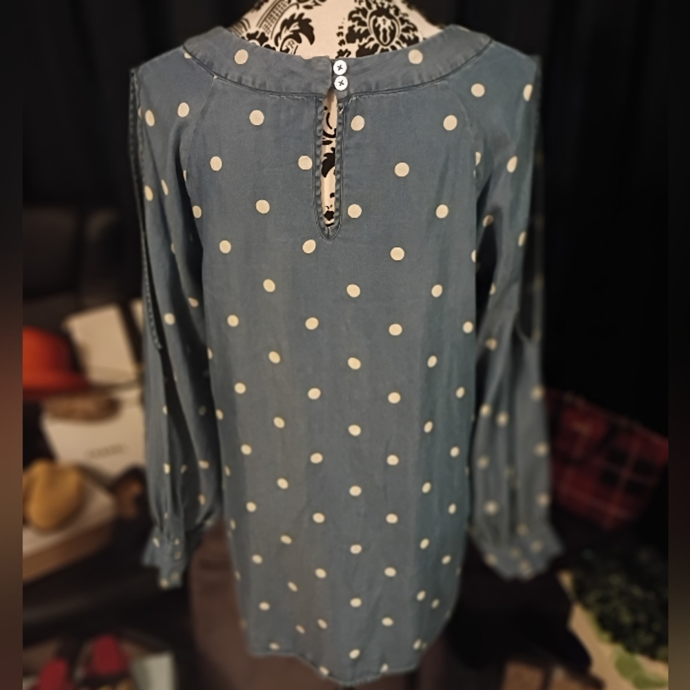 Polka Dot Long Sleeve Top Moving Sale! Everything must go!🚚 - Picture 2 of 3